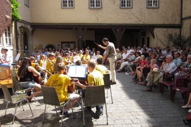 Konzert der Aufbauorchester der Musikschule im Schloss