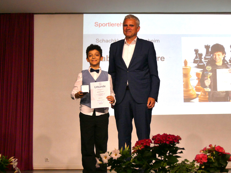 Ehrung Fabrizio Rumore