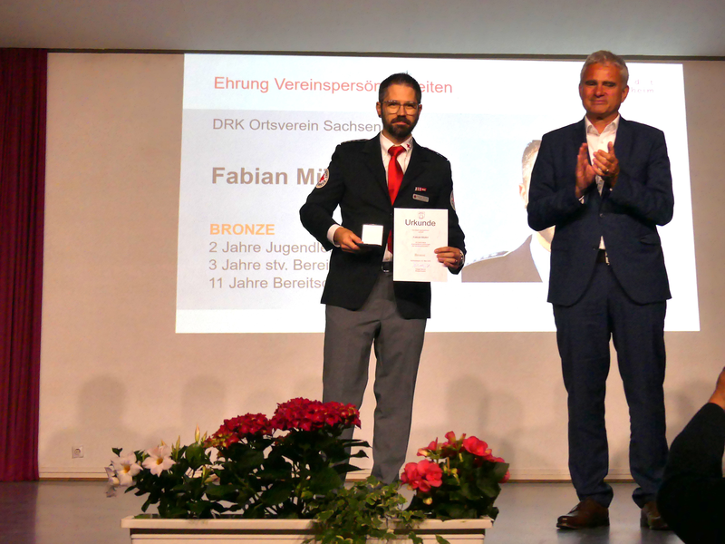 Ehrung Fabian Müller