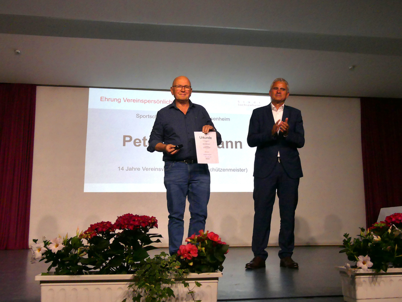 Ehrung Peter Wissmann