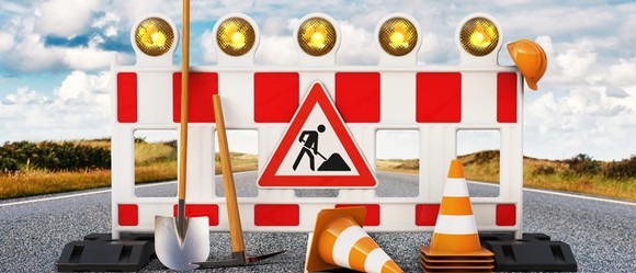 Neue Baustellen in Sachsenheim