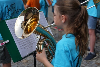 Open-Air Konzert Aufbauorchester der Jugendmusikschule Bietigheim-Bissingen