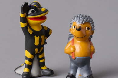Besuch der Ausstellung „Lurchi & Co. – Auf den Spuren der Werbefiguren“