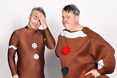 Pfefferkuchenmänner - Speeddating mit Weihnachten - Thomas WEBER u. JAMES Geier