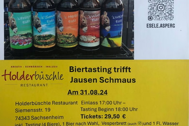 Biertasting trifft auf Jausenschmaus