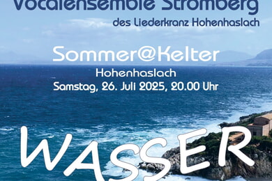 Sommer@Kelter : Chorkonzert Wasser