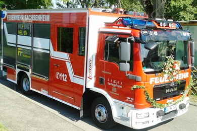 Wir feiern! - Feuerwehrfest in Kleinsachenheim