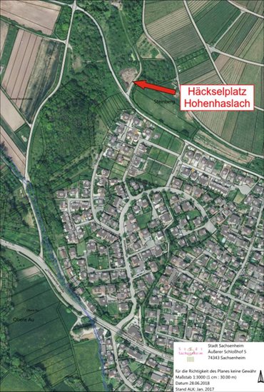 Häckselplätze