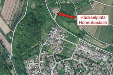 Häckselplätze