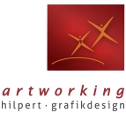 Logo der Firma artworking Hilpert - Grafikdesign