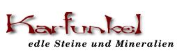 Logo der Firma Karfunkel Edle Steine u. Minderalien