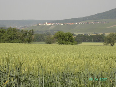 Blick nach Hohenhaslach